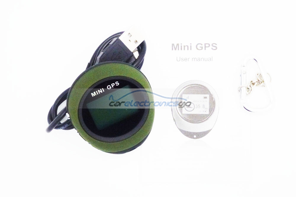 iParaAiluRy® New Real-Time  Portable Mini GPS Receiver GSM/GPRS/GPS Global Locator Finder Keychain Dark Green