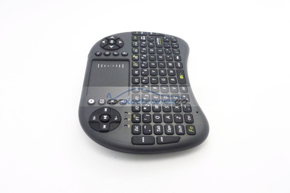 iParaAiluRy® New 2.4GHz Wireless 500-RF Black Mini Touch Pad Keyboard With US Layout For PC/smart TV/Android TV box