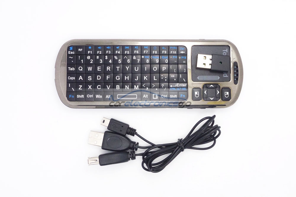 iParaAiluRy® New 810-18R 2.4GHz Wireless Mini Touch Pad Keyboard For PC/smart TV/Android TV box With US Layout